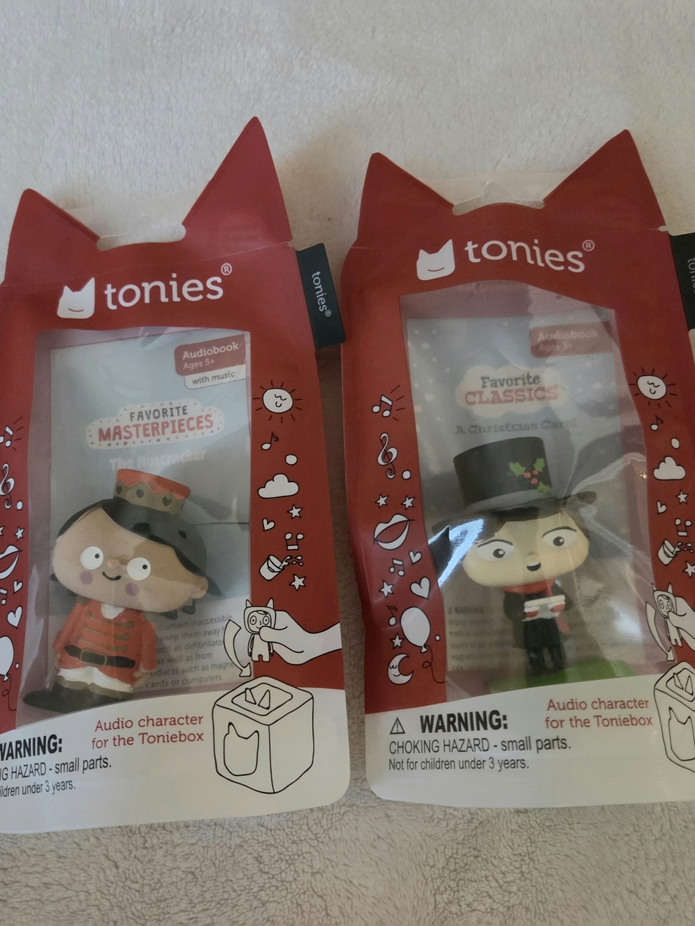 NIP Christmas Tonies for Toniebox (Nutcracker And Christmas Carol)